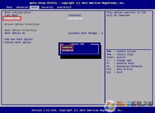 Aptio Setup Utility BIOS设转置U盘启动教程