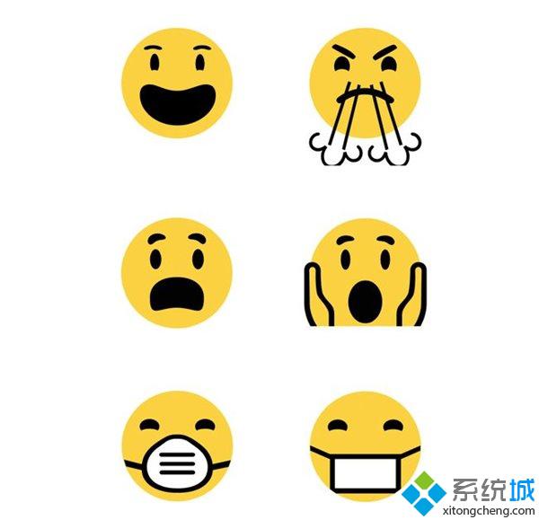 人物/脸面图标减少滑稽性