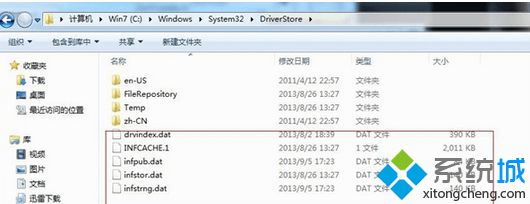 进入C:\Windows\System32\DriverStore