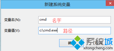 输入环境变量信息