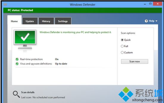 Win8.1系统安全防护法：不安装第三方安全软件