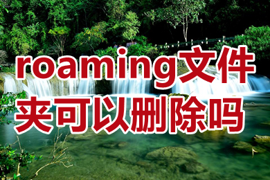 roaming文件夹可以删除吗 roaming文件夹怎么清理