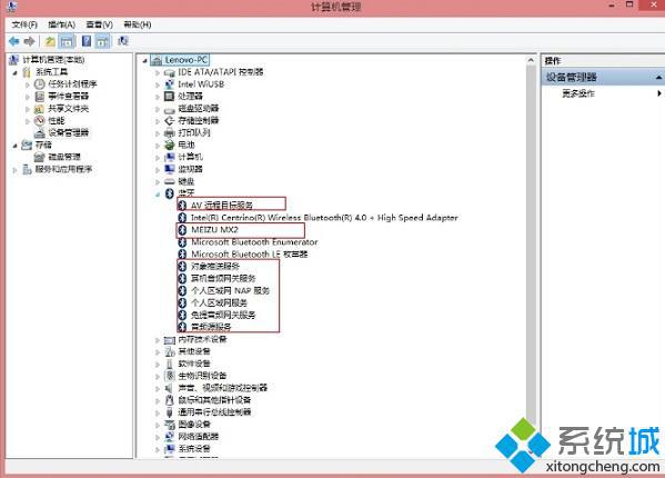 在设备管理器中会显示此设备
