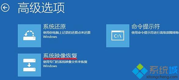 Win8.1系统映象备份好后恢复步骤6