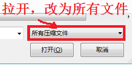 选择为“所有文件”
