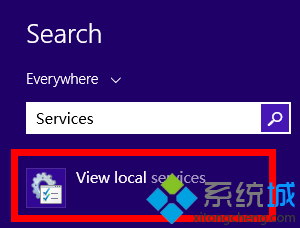 启动Services设置