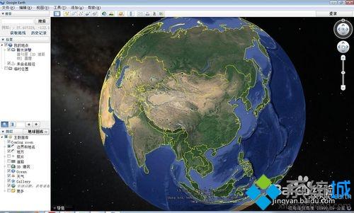 <a href=/win7/ target=_blank class=infotextkey>win7</a>电脑中google earth打开后界面一直为黑色怎么解决