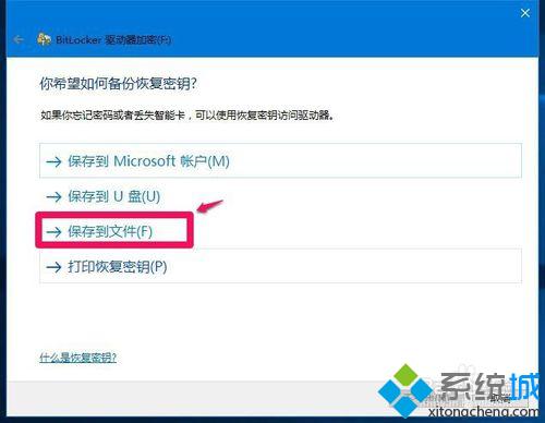 <a href=/win10/ target=_blank class=infotextkey>windows10</a>系统给磁盘加密的步骤3