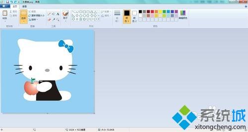 <a href=/win7/ target=_blank class=infotextkey>win7</a>使用自带画图工具把相片调整成2寸的方法