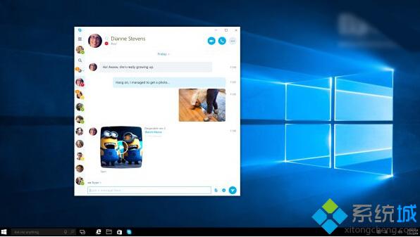 <a href=/win10/ target=_blank class=infotextkey>windows10</a> UWP版Skype截图1