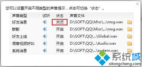 <a href=/win7/ target=_blank class=infotextkey>windows7</a>系统如何关闭qq声音