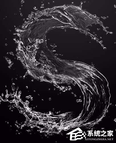 Photoshop如何设计出水花效果文字?Photoshop设计水花效果文字的方法步骤