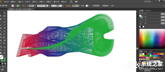 AI如何制作混合特殊效果艺术字?AI制作混合特殊效果艺术字的方法