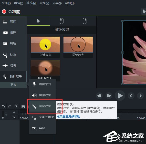 Camtasia怎么修改视频画面颜色?Camtasia修改视频画面颜色的方法