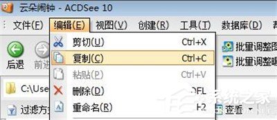 ACDSee中如何使用粘贴功能?ACDSee中使用粘贴功能的操作步骤