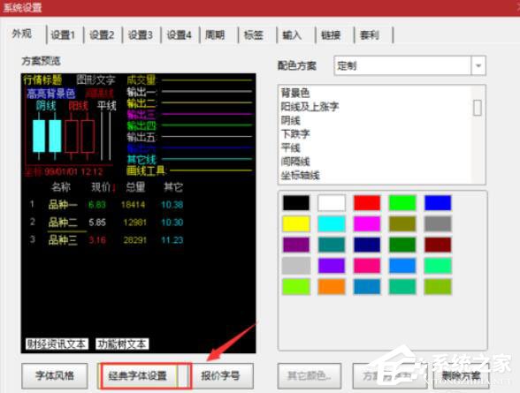 新浪通达信版金融终端如何更改字体大小？