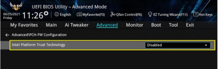 華碩電腦怎么開啟TPM2.0