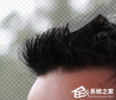 PS通道抠头发教程