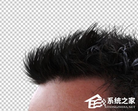 PS通道抠头发教程