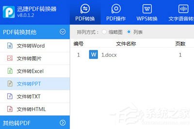 Word怎么转PPT？迅捷<a href=/softxz/pdf/ target=_blank class=infotextkey>pdf</a>转换器轻松搞定Word转PPT