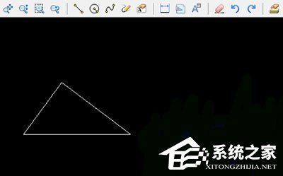 迅捷CAD<a href=/softxz/ktrj/ target=_blank class=infotextkey>看圖軟件</a>怎么畫三角形？迅捷CAD<a href=/softxz/ktrj/ target=_blank class=infotextkey>看圖軟件</a>畫三角形的方法