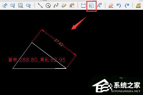 迅捷CAD<a href=/softxz/ktrj/ target=_blank class=infotextkey>看图软件</a>怎么画三角形？迅捷CAD<a href=/softxz/ktrj/ target=_blank class=infotextkey>看图软件</a>画三角形的方法