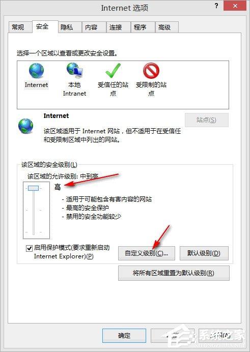 Win8IE访问https网站总提示“是否只查看安全传送的网页内容”怎么办？