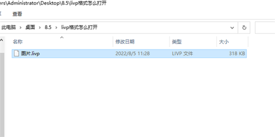照片livp格式怎么打开 livp格式在电脑怎么打开查看