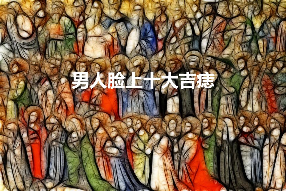 男人脸上十大吉痣（脸上十大吉痣）