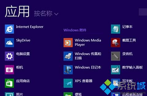 在Win8.1系统Metro应用下查看所有磁贴的三种方法