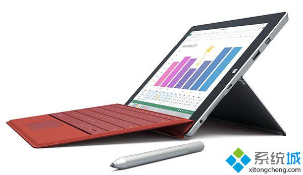 微软更新平板Surface 3大型固件适用于Win8.1/Win10系统