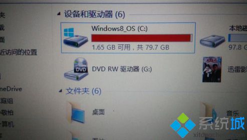 win8系统c盘突然爆满的七种解决方法