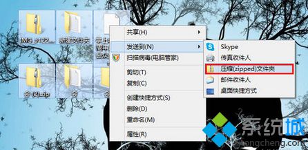 如何在win8系统电脑使用自带的压缩软件功能