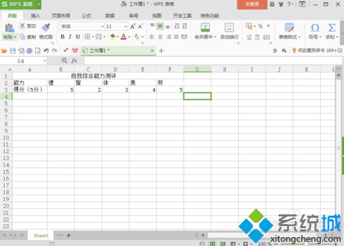 win8.1系统如何在表格数据中制作雷达图