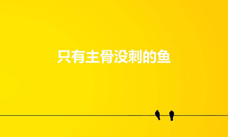 只有主骨没刺的鱼（没有刺的鱼叫什么名字）