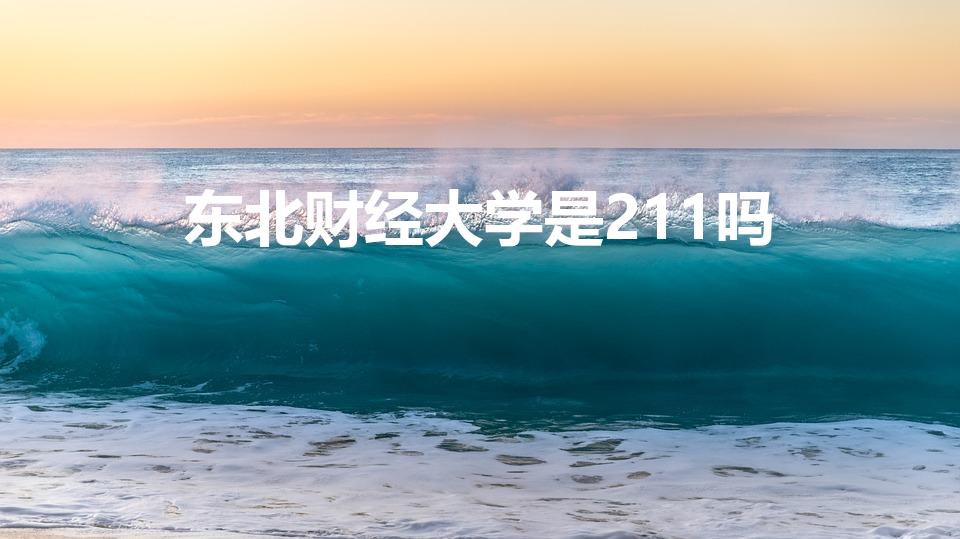 东北财经大学是211吗（东财是211还是985）