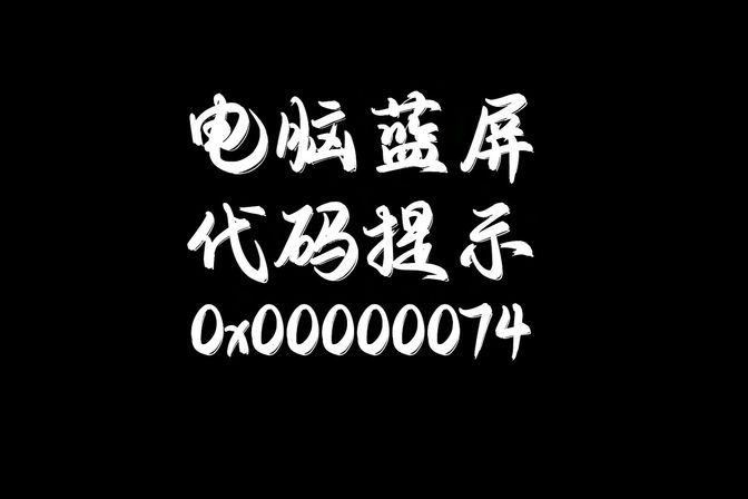 0x00000074电脑蓝屏win7怎么解决（蓝屏原因及修复方法）