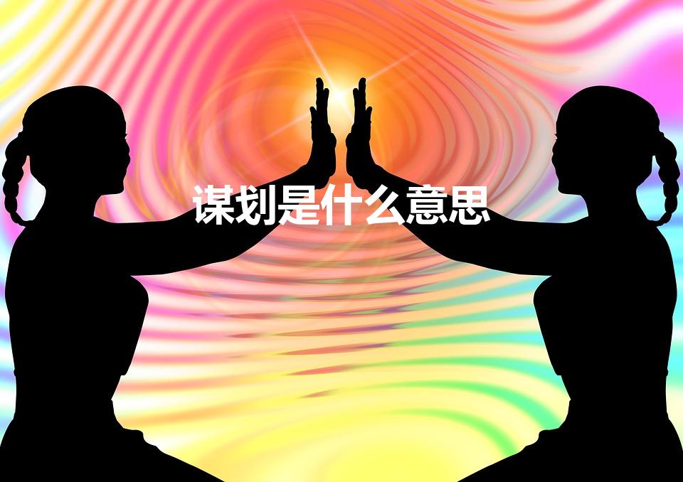 谋划是什么意思（谋划的意思解释 谋划造句 近义词）