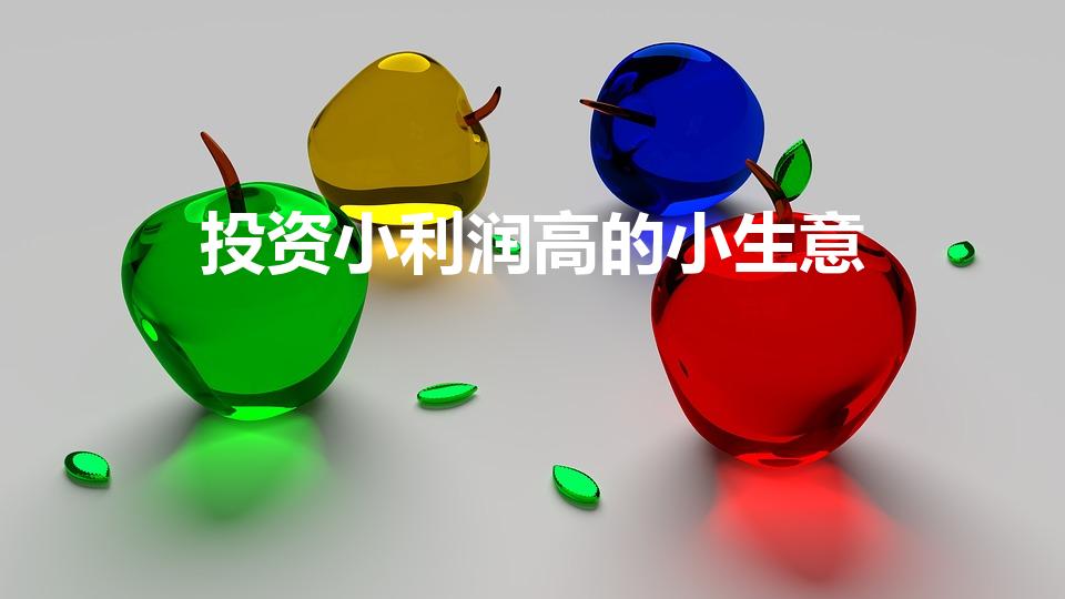 投资小利润高的小生意（现在什么小生意投资小又挣钱）