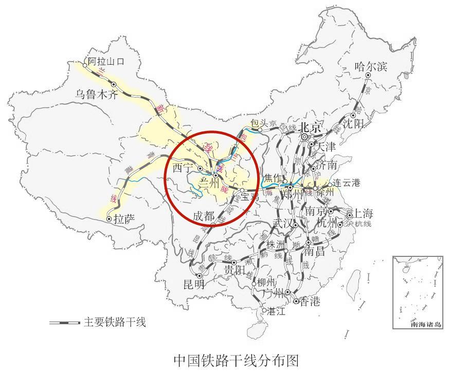甘肃在中国什么位置（甘肃在中国历史上的地位）