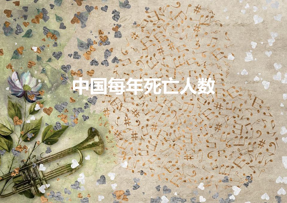 中国每年死亡人数（中国每年死亡人数占比)