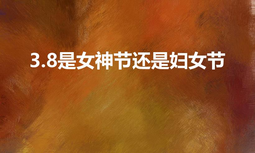 3.8是女神节还是妇女节（女魅力：3.8重要的一天）