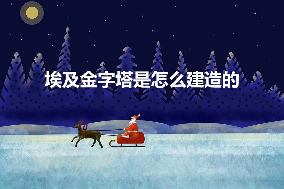 埃及金字塔是怎么建造的（造金字塔的秘密）