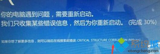 Win8.1藍屏錯誤CRITICAL_STRUCTURE_CORRUPTION(Ntfs_sys)的處理方法