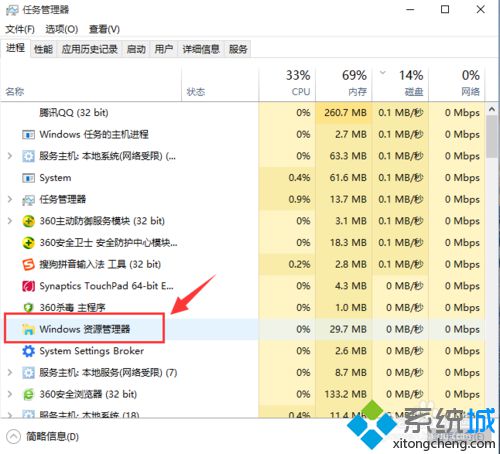 <a href=/win10/ target=_blank class=infotextkey>windows10</a>重啟資源管理器的步驟4