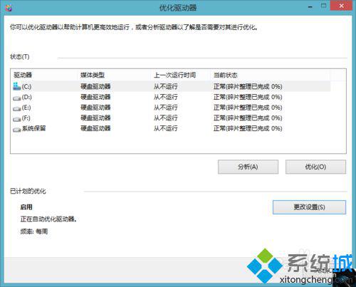 win8關閉磁盤整理計劃的詳細步驟（圖文）