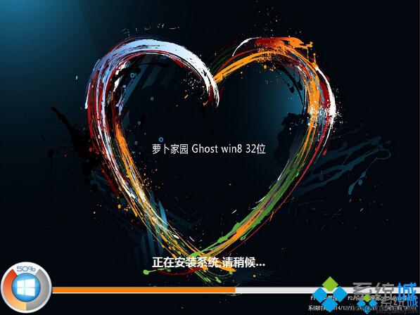 蘿卜家園GHOST WIN8 X86（32位）修正特別版