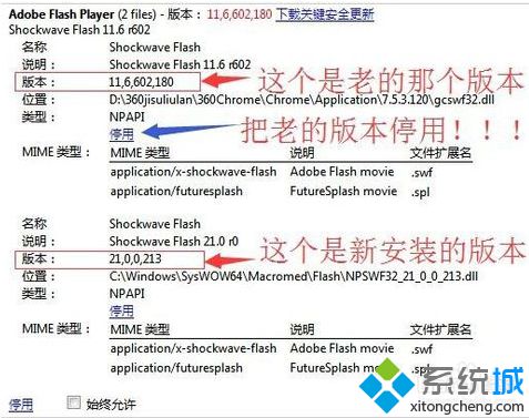 電腦使用<a href=/softxz/llq/ target=_blank class=infotextkey>瀏覽器</a>時(shí)提示Flash因過期而遭到阻止的解決方法4