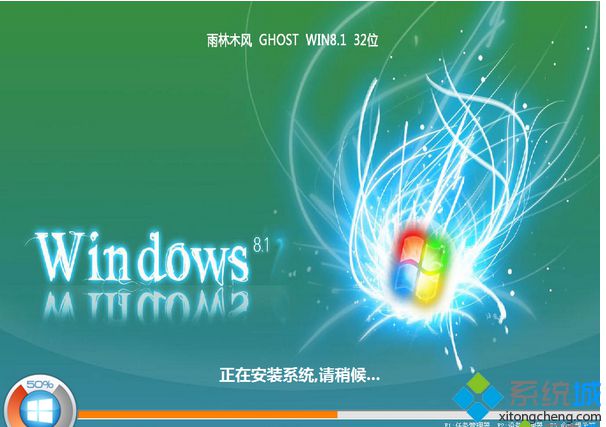 雨林木風ghost win8.1 32位極速安全版