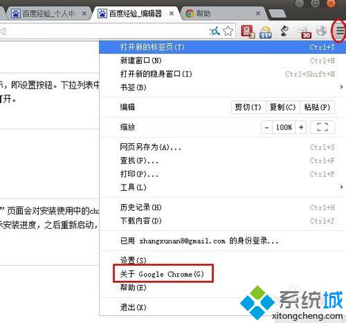 xp系统下更新chrome<a href=/softxz/llq/ target=_blank class=infotextkey>浏览器</a>的步骤3